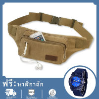 【ฟรี นาฬิกาควอตซ์】พร้อมส่ง！！COD กระเป๋าคาดเอว มีสไตล์ กระเป๋าคาดเอว unisex waist bag