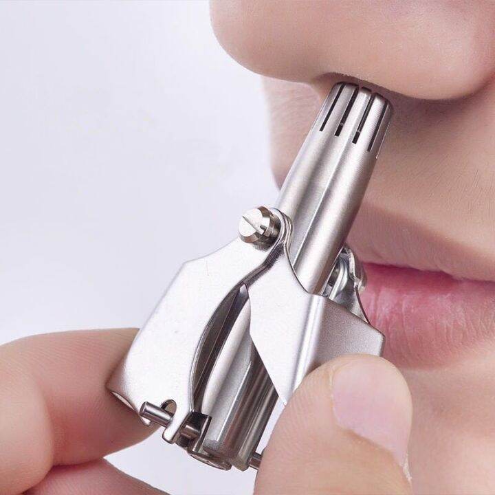 Men's and Women's Nonelectric Stainless Steel Washable Manual Nose