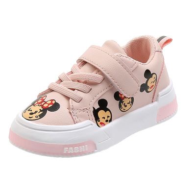 ขายดีที่สุด ioztt2023 - /✢ children 39;s shoes new all-match cartoon Mickey sneakers baby casual fashion non-slip soft bottom Korean