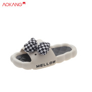 AOKANG Cute and sweet slippers women s outerwear new thick-soled soft