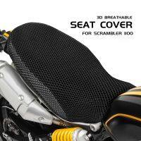 Motorcycle Anti-Slip 3D Mesh Fabric Seat Cover Breathable Waterproof Cushion For Ducati Scrambler 1100 Sport Pro Special