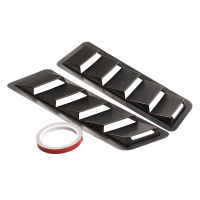 2pcs Vehicle Universal Accessories ABS Scoop Bonnet Cover Styling Air Flow Intake Cooling Auto Car Hood Vent Louvers