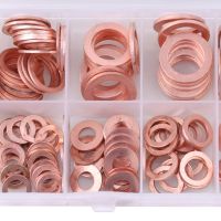 【hot】❍✈  200Pcs Washer Gasket Set Sump Plug Flat Assortment