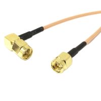 1PC SMA Male Switch SMA Plug Right Angle Pigtail Cable RG316 RG174 RG5815cm/30cm/50cm/100cm Wholesale For Wifi Wireless Modem