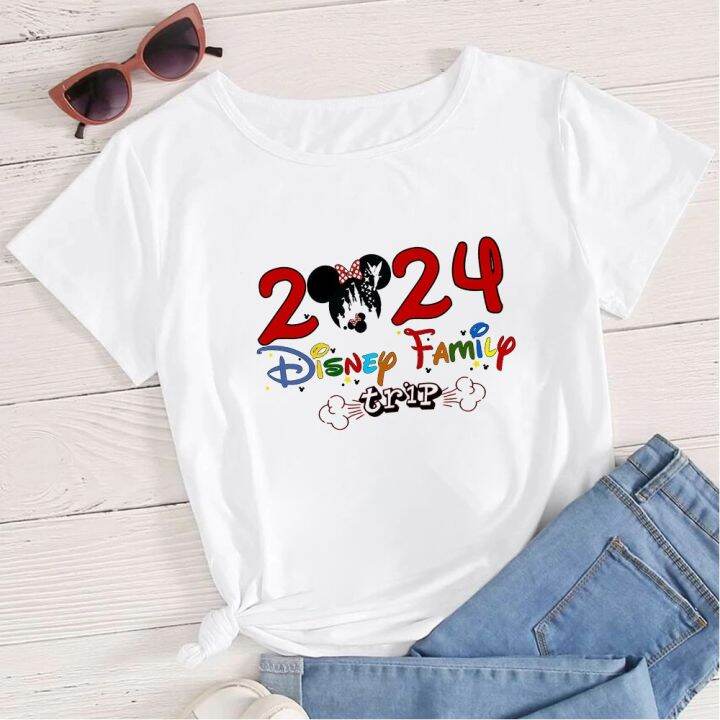 2024 Disney Family Trip Clothes Mother Kids T Shirt Cute Minnie Print   4a08243136180a1c6c55c69fb2918734  720x720q80 