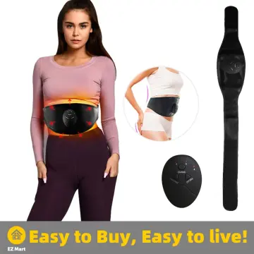 FlexTone Abs Machine - Ab Belt for Men, Women - Waist Belt for