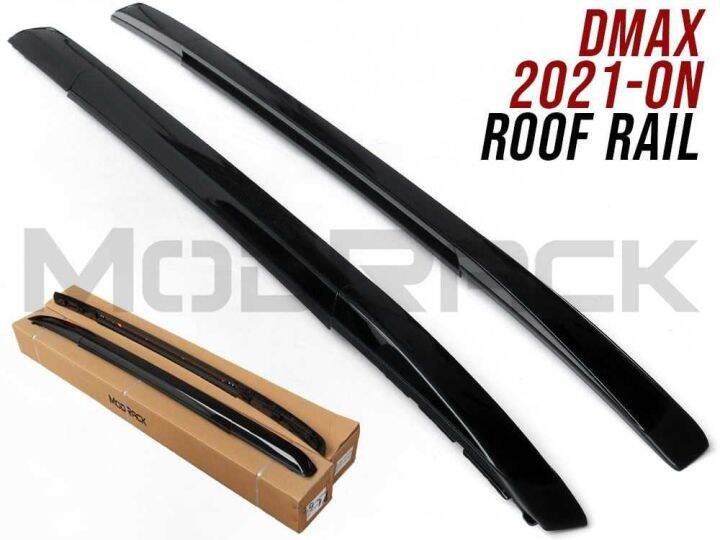 Isuzu DMAX 2021 to 2023 Glossy Black Bolton Roof Rail Lazada PH