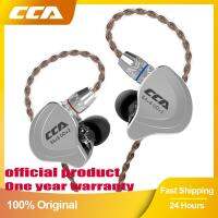 หูฟัง C10 CCA 4BA + 1DD เทคโนโลยีไฮบริดอินเอียร์ Hi-Fi เครื่องเล่นเพลงดีเจหูฟังกีฬาหูฟังมอนิเตอร์ตัดเสียงรบกวนแบบแอกทีฟ