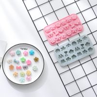 【lz】✎№  Flor De Silicone Moldes De Chocolate DIY Pudim De Gelo Ferramentas De Cozimento Biscoito Pastelaria Sobremesa Fondant Molde Do Bolo De Vela Novo Formulário