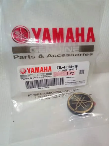 Yamaha Genuine Emblem Gold 