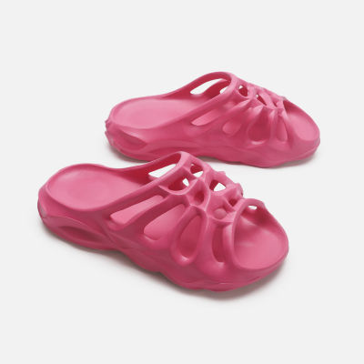 【lowest price】Sandals, slippers, summer home shoes, anti slip, thick soled beach slippers, women