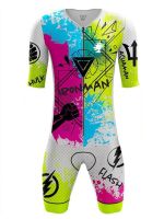 Triathlon childrens one-piece riding suit quick-drying and breathable road cycling sports team race team suit