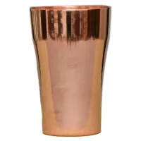 1PCS 400ML Handmade Pure Copper Retro Tea Water Cup Beer Cup Coffee Cup Travel