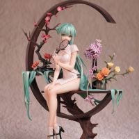 สินค้ามาใหม่ Hatsune Miku Shaohua Cheongsam 1/7ตุ๊กตาโมเดลตกแต่งตัวละครอนิเมะเกมเสมือนจริงของสะสม