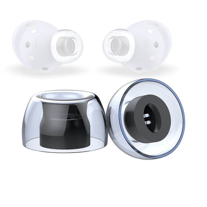 Latex Ear Tips for Samsung Galaxy Buds Pro Eartips HUAWEI Freebuds 4i 3i TWS earbuds Crystal