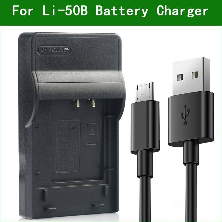 li-50b-li-50c-กล้องดิจิตอลที่ชาร์จแบตเตอรี่-tg-805โอลิมปิก-tg-810-tg-820-tg-830-tg-850-tg-860-tg-870-vg-190-vr-370-tg-630