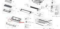 อะไหล่ของแท้ หน้ากากแกร์ซัมซุง ตำแหน่งที่วงแดง DB64-03253C  GRILLE INLET  ใช้ได้กับรุ่นที่ระบุด้านล่าง