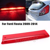 ไฟ LED ด้านหลังไฟเบรกที่สามสำหรับ Ford Fiesta Hatchback 2009 2010 2011 2012 2013 2014โคมไฟเสริมติดสูงอุปกรณ์เสริมรถยนต์