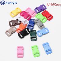 HENRYIS 4/10/50pcs ลดกระหน่ำ โค้ง อุปกรณ์เสริมสร้อยข้อมือ Paracord อะไหล่กระเป๋าค่าย เครื่องมือกลางแจ้งสายรัด หัวเข็มขัดด้านข้าง สายคล้องคอสุนัข