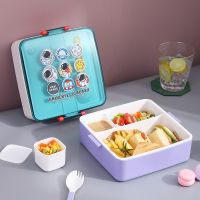 ► Lunch Box Lunch Box for Kids Bento Box Food Box Lunch Bags for Children Microwave Safety Tableware