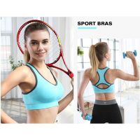 READY STOCKWomen Seamless Padded Fitness Workout Stretch Sports