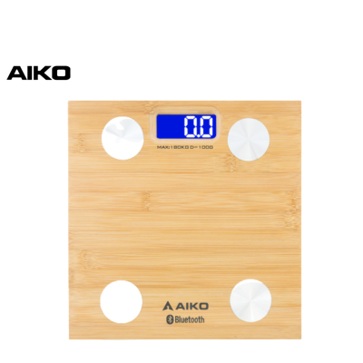 AIKO AK-8030 เครื่องชั่งน้ำหนัก Digital ชาร์จไฟ เชื่อมต่อแอปพลิเคชั่นวิเคราะห์ค่าร่างกายได้