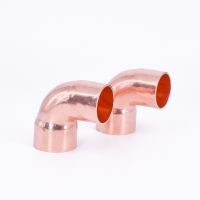 1/2 quot; 5/8 quot; 3/4 quot; 7/8 quot; 1 quot; 16 19 22 28 35 42 54 67mm Solder Cup To Male End Copper Single End Feed 90 Degree Elbow For Air Condition