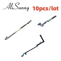 AliSunny 10pcs Home Button Flex Cable สําหรับ iPad 4 5 Mini 1 2 Air Power On Off Flex Cable Replacement Parts