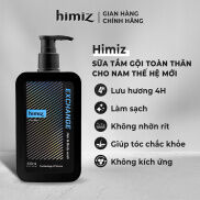 Sữa tắm gội toàn thân cho nam giới Himiz hương nước hoa cao cấp Exchange