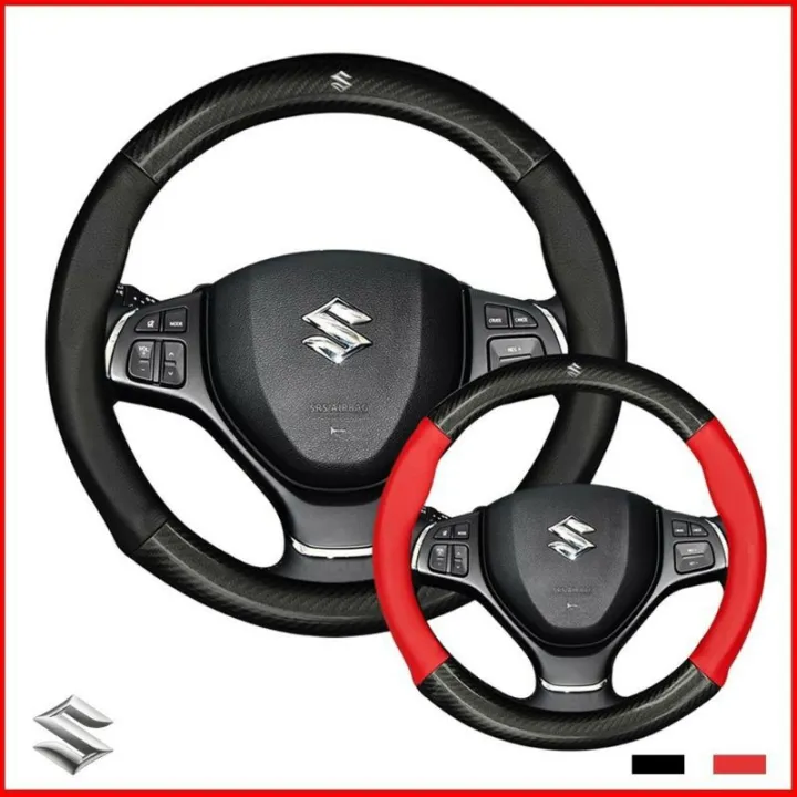 Carbon Fiber Car Steering Wheel Cover Suzuki 38cm Lazada PH