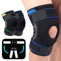 1 PC Professional Knee Brace Sleeve Support with Side Stabilizers EVA Pads For Knee Pain Running Meniscus Tear ACL Arthritis