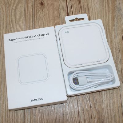 ㍿☾ Original SAMSUNG QI Wireless Charger 15W Fast Charge Pad For Galaxy S23 S22 S20 Note20 Ultra S10 5G S21FE Z Fold 2 3 4EP-P2400