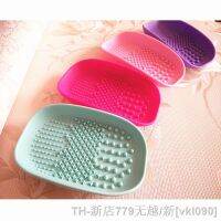 hot【DT】♞☌  box Silicone Makeup Cleaner Washing Gloves Convenient Scrubber Board Cleaning Hand