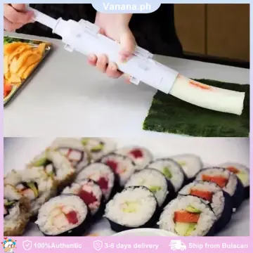 11Pcs Sushi Making Kit Sushi Maker Kit with Sushi Cutter Sushi Rice Roll  Mold Kitchen DIY Sushi Tool Set 