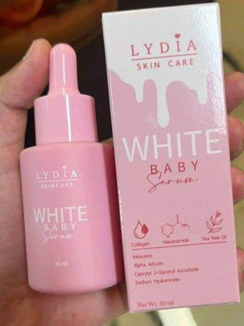 ลิเดีย-สกิน-แคร์-ไวท์-เบบี้-เซรั่ม-lydia-skin-care-white-baby-serum-เซรั่มหน้าเด็ก-ปริมาณ-30-มล