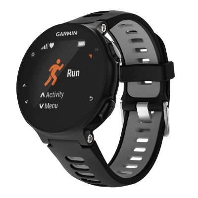 สายนาฬิกาข้อมือซิลิโคนสมาร์ทวอท์ชสำหรับ Garmin Forerunner 735XT (สีเขียว)