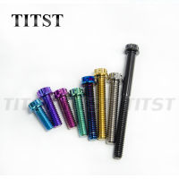 TITST M6 * 10-40มม. 1.0P Gr5ไทเทเนียมอัลลอยด์ CNC หัวสเปกแหวนน็อตของหัวเหวี่ยง/คลัตช์เครื่องยนต์/ส้อม/ปั๊ม PCX