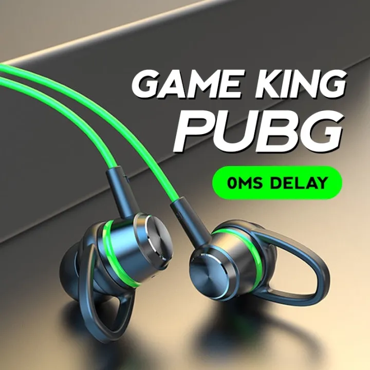 PUBG 3.5mm Earfon Gaming earphone earphones PC Headset With Microphone