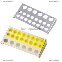 sunkepo6392 ที่วางแก้วหมึกทำจากสแตนเลสขนาดใหญ่สำหรับเครื่องสัก22ฝา