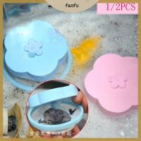 FANFU 1/2PCS บ้านและที่อยู่อาศัย เครื่องมือทำความสะอาด เครื่องซักผ้า กระเป๋าลูกลอย เครื่องดักจับขน ถุงตาข่ายกรอง ลูกซักผ้า