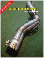 สลิปออน benelli leoncino 500  สวมปลายเดิม รุ่นมีจุกลดเสียง