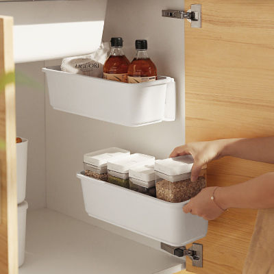 Under Sink Storage Rack Pull Out Cabinet Basket Organisers Plastic Kitchen Organizer Closet Rack Container Home Accessrioes