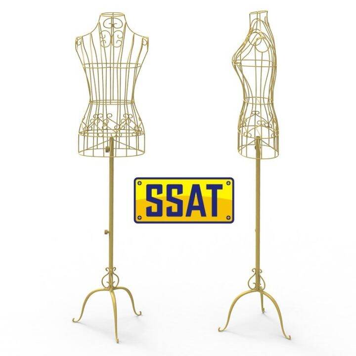 [READY STOCK] Female Metal Wire Dress Form Mannequin Adjustable