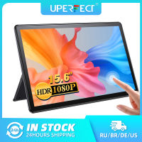 UPERFECT Y 15.6 "จอภาพแบบพกพาที่มีหน้าจอสัมผัส FHD 1080P จอแสดงผลที่สองสำหรับแล็ปท็อปพีซี X PS4สวิทช์ Samgsung DEX