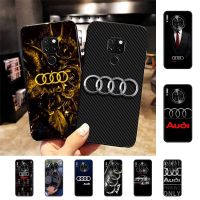 {Taoyitao Case} เคสโทรศัพท์รถยนต์มีแบรนด์หรูหราของ Audi สำหรับ Huawei Mate 10 20 30 40 50 Lite Pro Nova 3 3i 5 6 SE 7 7SE