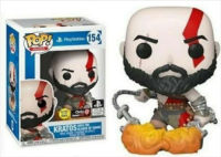 POP154ภาพเคลื่อนไหว # เทพแห่งสงคราม Kratos รุ่น Q โมเดลตุ๊กตากล่องเครื่องประดับไข่