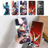 โปร่งใส อ่อนนุ่ม ปก หรับ iPhone 13 14 G9 Moto 12 G8 Play Mini SE Power Max Plus Pro Protective เคสโทรศัพท์ K-193 Ultraman