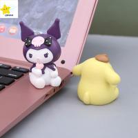 QBHDIA เมโลดี้ ฟิกเกอร์ Kuromi Cinnamoroll My Melody Cinnamoroll คุโรมิ ของขวัญวันคริสต์มาส รุ่น Q ของสะสมแฟนๆ