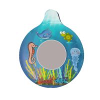 【YF】▦✽✤  Bathtub Drain Stopper Silicone Tub Stopper Plug Cover Coral Illustration Kids Babies