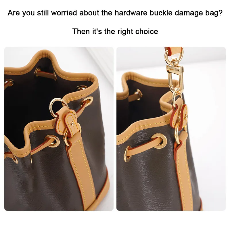 Bag Buckle Nano Noe Bucket Bag Anti-wear Buckle Accessories Bag Shoulder  Strap Hardware Protection Ring Anti-wear Buckle